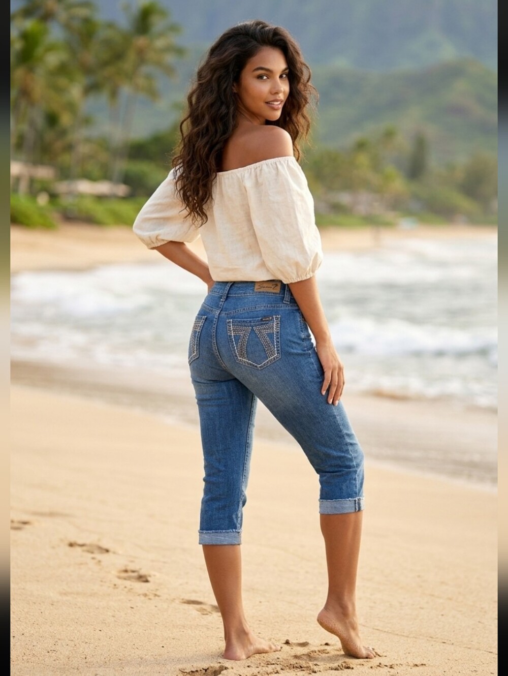 Seven 7 Capris - Picture 2 of 10